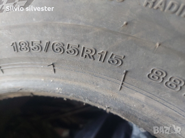 4 броя летни гуми Bridgestone Turanza 185 65 15 като нови дот 3121г, снимка 8 - Гуми и джанти - 51830260
