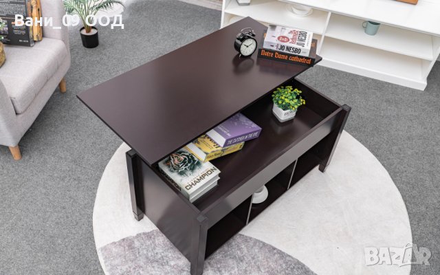 Маса с повдигащ механизъм, снимка 2 - Маси - 41603213