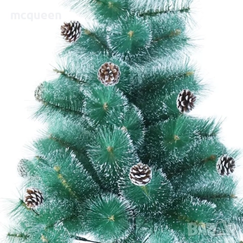 ЛУКС Пухкави елхи със заскрежени връхчета, снимка 4 - Декорация за дома - 52185699