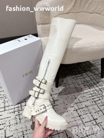 Дамски ботуши Dior 40/41 реплика, снимка 2 - Дамски ботуши - 52567869