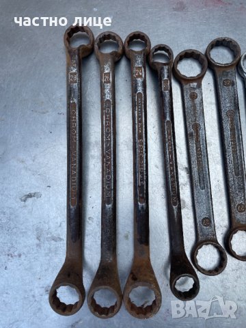 КЛЮЧОВЕ ЗВЕЗДИ И ЛУЛИ  от17 до 32 размер ХРОМ ВАНАДИУМ ГЕРМАНИЯ, снимка 3 - Ключове - 41521124