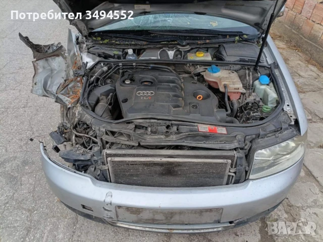 Ауди а4 б6 1.9 тди 131 АWX 5 скорости на части, снимка 5 - Части - 50767495