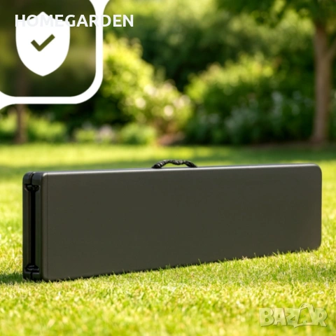 Сгъваема пейка за кетъринг 180 см - здрава и лесна за пренасяне - идеална за големи събития , снимка 3 - Градински мебели, декорация  - 53673978