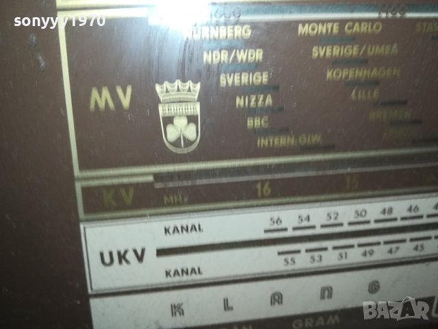 GRUNDIG TYP 4199S/STEREO TUBE-W.GERMANY L2ESD0609231741, снимка 8 - Ресийвъри, усилватели, смесителни пултове - 42096988