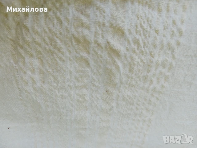 Кенарена покривка за легло с ресни, снимка 3 - Покривки за легло - 51240529