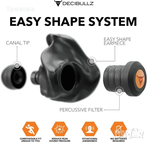 Decibullz Custom Molded Percussive Filters  , снимка 6 - Екипировка - 56200844