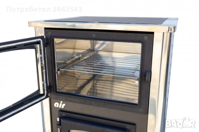 Готварска печка на дърва ABC Concept 2 mini Air 10 kW, ефективност 76,7%, снимка 5 - Други стоки за дома - 39914487