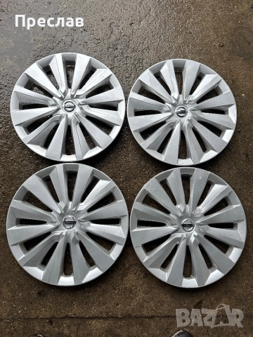 4 броя оригинални тасове за Nissan Micra, Qashqai, Juke 16