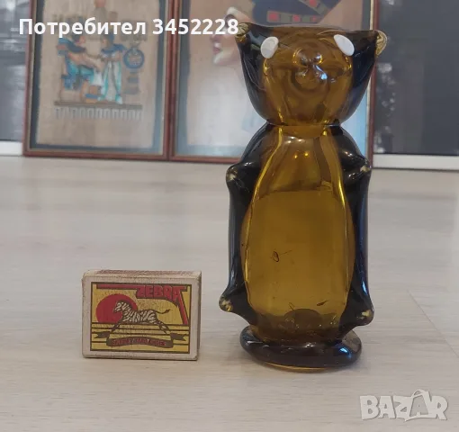 Фигурка стъклена ретро за колекционери , снимка 7 - Колекции - 55960531