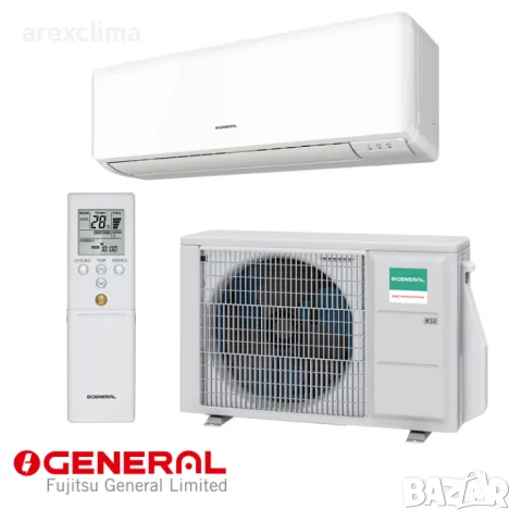 ПРОМОЦИЯ Климатик General Fujitsu ASHG12LMCA/AOHG12LMCA + Безплатен Mонтаж, 1 700 лв, снимка 16 - Климатици - 48740870