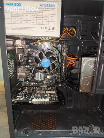 Бюджетен геймърски компютър 1050ti, снимка 4 - Геймърски - 52796576