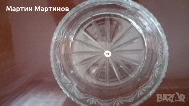 Кристални Съдове, снимка 15 - Антикварни и старинни предмети - 53133841