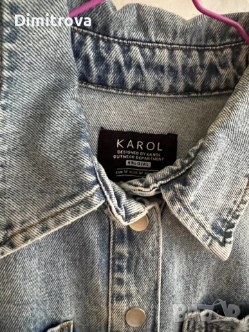 Дънкова рокля, снимка 3 - Рокли - 50819677