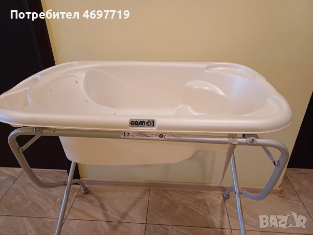 Комплект анатомична вана със стойка Cam.
