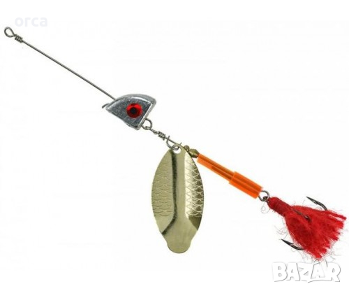 🎣 Блесна за риболов на щука FORMAX PIKE – тройка VMC, за тролинг и спининг, снимка 2 - Такъми - 25416099