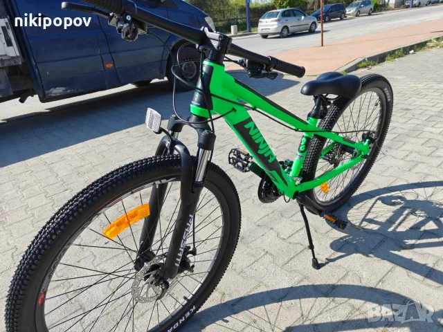 Промо велосипед 26" Passati NINJA зелен, снимка 7 - Велосипеди - 56255826