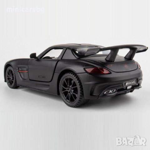 Метални колички: Mercedes-Benz SLS AMG (Мерцедес-Бенз), снимка 7 - Колекции - 41585785