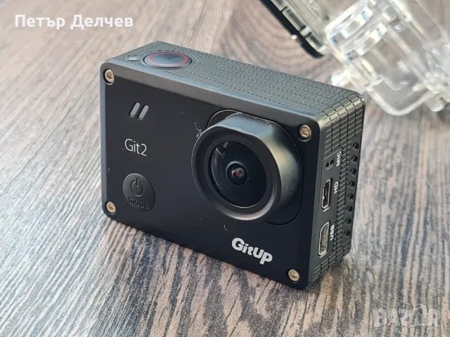 Екшън камера Gitup Git2 - 4k с водоустойчива кутия и 3 батерии, снимка 3 - Камери - 48867052