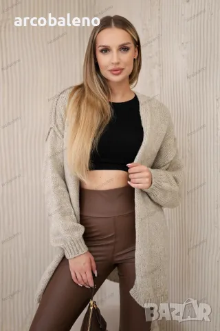 Дамска жилетка пуловер с мохер, 8цвята , снимка 8 - Жилетки - 47284016