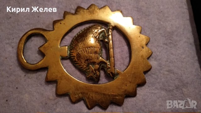 ТАРАЛЕЖ Старо БРОНЗОВО ДЕКОРАТИВНО АРТ ПАНО за СТЕНА АНГЛИЯ 34000, снимка 9 - Пана - 38928102