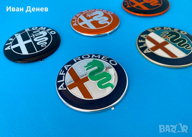 Alfa romeo детелинка емблеми / капачки за джанти Алфа ромео, снимка 5 - Аксесоари и консумативи - 34711636