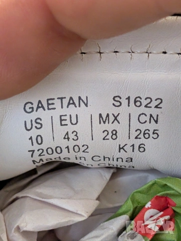 Calvin Klein номер 43 оригинални  кожени сникърси / маратонки / обувки , снимка 10 - Маратонки - 51883768