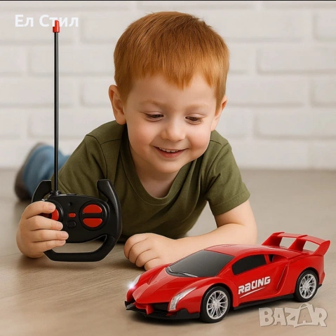 Състезателна кола с дистанционно управление Racing car 1:16, снимка 4 - Коли, камиони, мотори, писти - 53586697