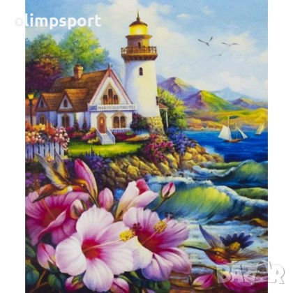 Диамантен пъзел мозайка с размери 30х20 см. 27016811 