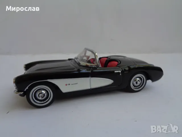 1:43 DINKY MATCHBOX CHEVROLET CORVETTE КОЛИЧКА МОДЕЛ
