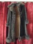 Дамско кожено палто, снимка 1 - Палта, манта - 41632230