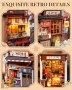 Нов Book Nook Комплект – Японска Уличка, 3D Дървена Миниатюра, Макет, снимка 5