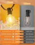LUCUHM 15 метра Градински гирляндни LED светлини с дистанционно, снимка 4