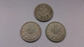 3 броя сребърни монети от 50 стотинки 1891 и 1913 година, снимка 3
