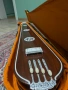 Handmade Tun Wood Box Tanpura: 4-String Indian Instrument with Inlay(Танпура), снимка 3
