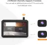 Комплект камера за заден ход с монитор K7PRO, HD монитор 5 инча, нощно виждане, снимка 2