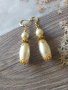 Красивите ни нови перлени обици с изящни орнаменти в цвят злато , снимка 3