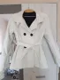 ТОП ЦЕНА! Бяло палто (размер S, S-M), Италия, снимка 1