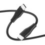 Нов USB C кабел за зарядно устройство телефон Samsung Sony Huawei 1 метър, снимка 1 - Селфи стикове, аксесоари - 40715051