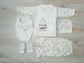 Турски бебешки комплект за изписване 5 части 100% памук, снимка 2