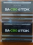 Аудио касети TDK SA-C90, снимка 1