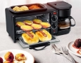 Многофункционална Печка, тостер фурна и кафемашина – 3в1 , снимка 10
