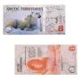 Полимерни фентъзи банкноти от Арктическите територии- Сет от 14 банкноти , снимка 7