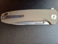 Нож Trivisa със стомана 14C28N, микарта и керамични лагери, снимка 11