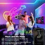 UERPO RGB неон LED лента 6м App и дистанционно, снимка 3
