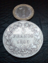 5 франка 1845 година Франция сребро, снимка 5