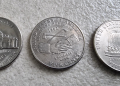 Монети. САЩ . 5 цента . 4 различни монети., снимка 4