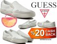 ПРОМО 🍊 GUESS 43 номер 🍊 Оригинални кожени обувки без връзки LEATHER & SUEDE нови с кутия, снимка 1 - Спортно елегантни обувки - 26592003