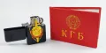 Комплект бензинова запалка КГБ + удостоверение КГБ, снимка 2
