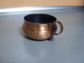 Медна "бакърена" чашка., снимка 4