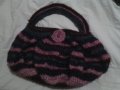 Плетена чанта, ковьор, плетено шалче детско, плетени кръгови шалове, снимка 1